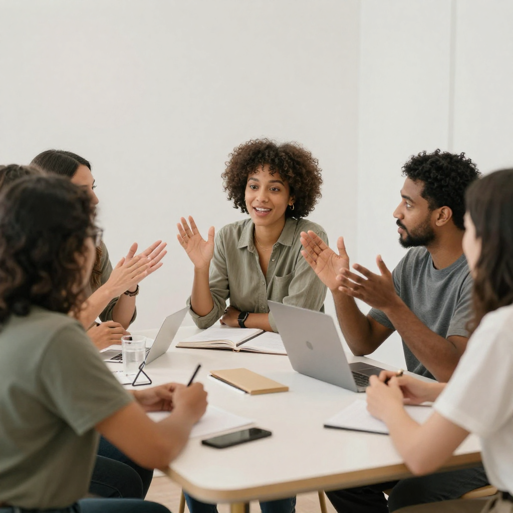 Real conversation practice with native speakers